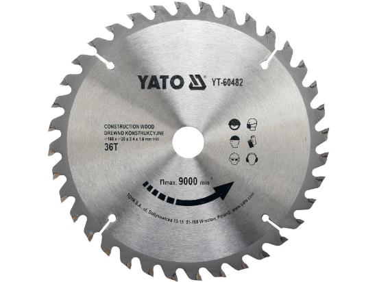 Imagine DISC CIRCULAR LEMN PT CONST,180X36TX20MM