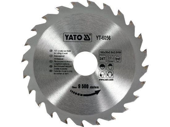 Imagine DISC CIRCULAR PT LEMN TCT, 160X24TX30MM