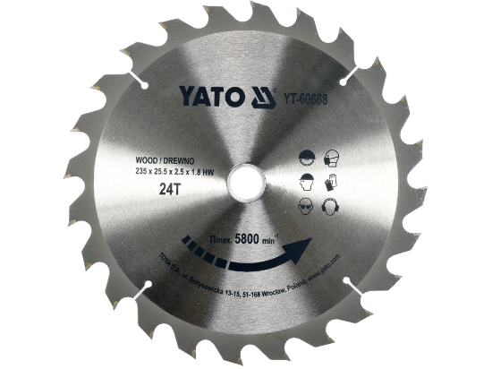 Imagine DISC CIRCULAR PT LEMN TCT, 160X60TX20MM