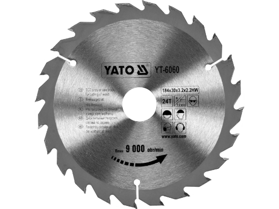 Imagine DISC CIRCULAR PT LEMN TCT, 184X24TX30MM