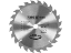Imagine DISC CIRCULAR PT LEMN TCT, 205X24TX18MM