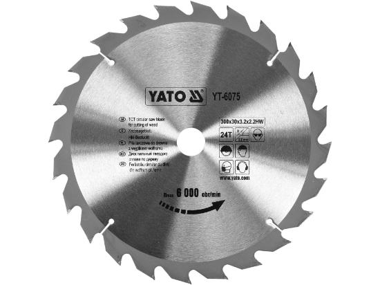 Imagine DISC CIRCULAR PT LEMN TCT, 300X24TX30MM