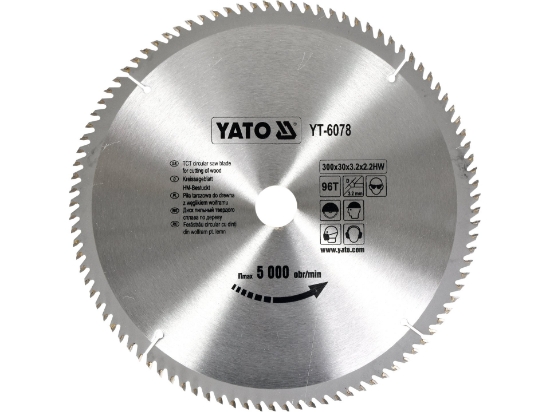 Imagine DISC CIRCULAR PT LEMN TCT, 300X96TX30MM