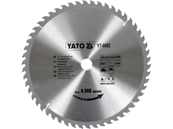 Imagine DISC CIRCULAR PT LEMN TCT, 350X54TX30MM