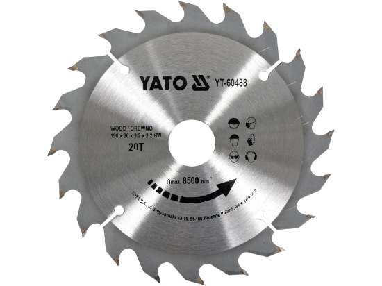 Imagine DISC CIRCULAR PT LEMN TCT, 350X84TX30MM