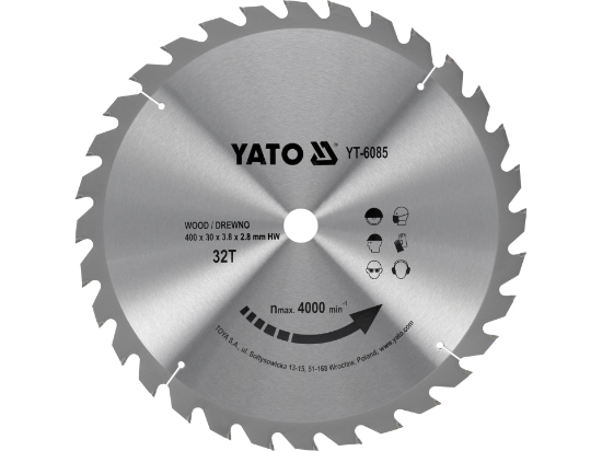 Imagine DISC CIRCULAR PT LEMN TCT, 400X32TX30MM