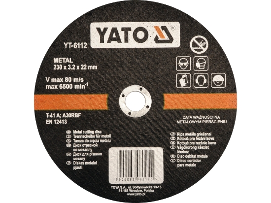 Imagine DISC DEBITAT METALE 230X3.2X22MM