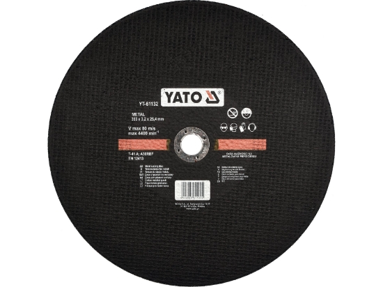 Imagine DISC DEBITAT METALE 355X25.4X3.2MM