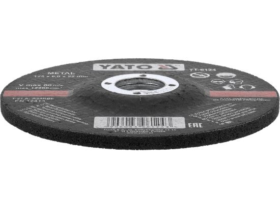 Imagine DISC SLEFUIT METAL,DEPREASA 125X6X22MM