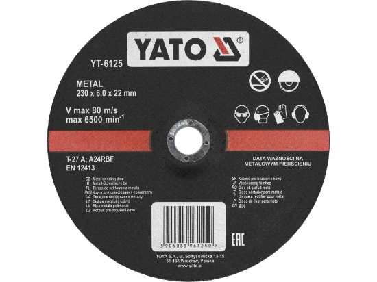 Imagine DISC SLEFUIT METAL,DEPREASA 230X22X6MM