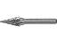 Imagine FREZA PT. META CONIC, VARF ASCUT 58X10MM
