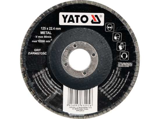 Imagine DISC LAMELAR FRONTAL DEPRESAT 125MM P60