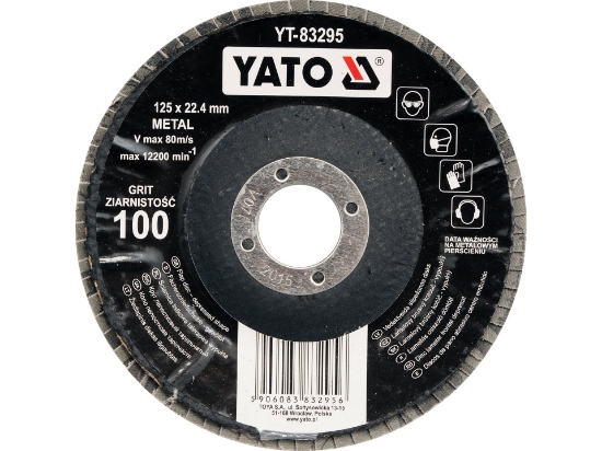 Imagine DISC LAMELAR FRONTAL DEPRESAT 125MM P100