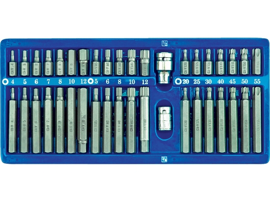 Imagine SET BITI 40 PI./IMB,TORX,SPLINE/ METAL