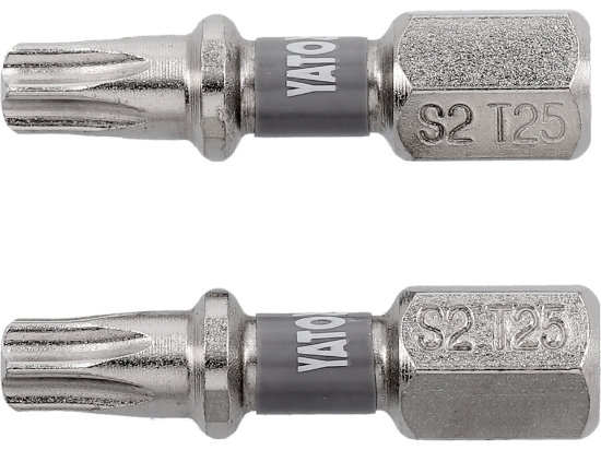 Imagine BIȚI 1/4 25MM T25, 2 BUC, NI