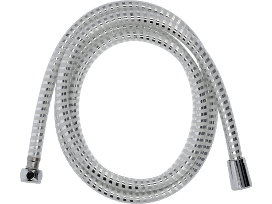 Imagine FURTUN DUŞ 2.0M PVC CHROME-ALB