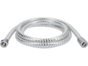 Imagine FURTUN DUŞ 2.0M PVC CHROME-ALB