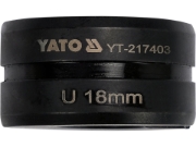 Imagine CAP DE SCHIMB PENTRU YT-21735 TIP U 18MM