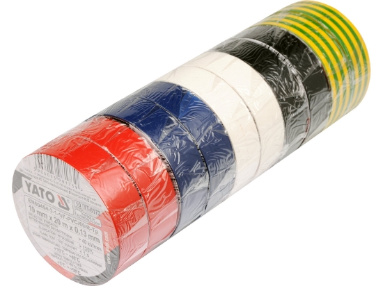 Imagine SET 10BUC.BANDA IZOLATOARE PVC19MM X20M