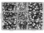 Imagine SET CLEME METALICE CU URECHE, 180 BUC