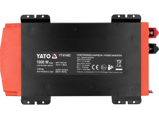 Imagine INVERTOR TENSIUNE 12V/230V 1000W