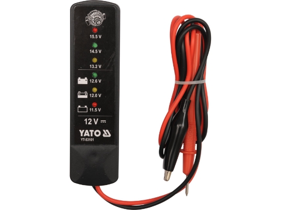 Imagine TESTER ACUMULATOR DIGITAL 12V