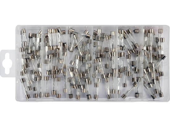 Imagine SET SIGURANȚE DE STICLĂ 6X30MM 120 PIESE