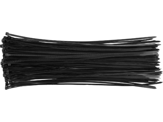 Imagine COLIERE DIN PLASTIC 500X8MMX50BUC NEGRE
