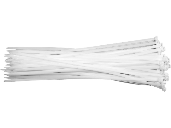 Imagine COLIERE DIN PLASTIC 700X9,0, 50 BUC ALB