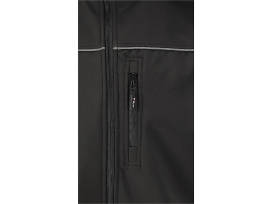 Imagine JACHETA SOFTSHELL CU GLUGA OBSIDIAN, 2XL