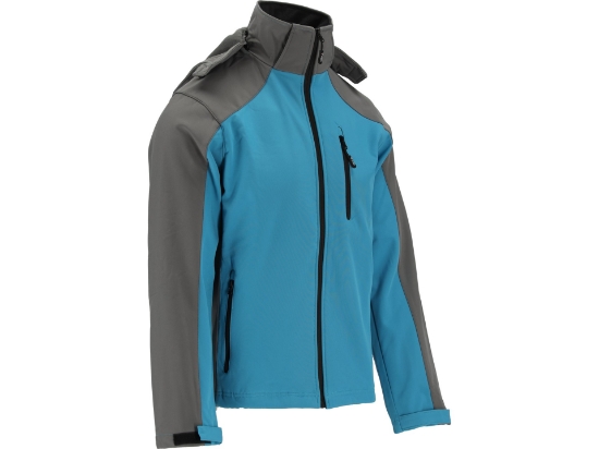 Imagine JACHETA SOFTSHELL CU GLUGA STRATUS, S