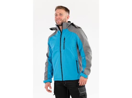 Imagine JACHETA SOFTSHELL CU GLUGA STRATUS, M