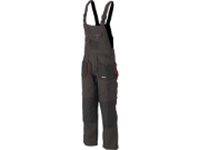 Imagine PANTALONI LUCRU CU PIEPTAR, BASALT, 2XL