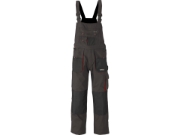 Imagine PANTALONI LUCRU CU PIEPTAR, BASALT, 2XL