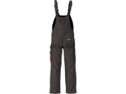 Imagine PANTALONI LUCRU CU PIEPTAR, BASALT, 2XL