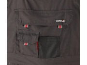 Imagine PANTALONI LUCRU CU PIEPTAR, BASALT, 2XL