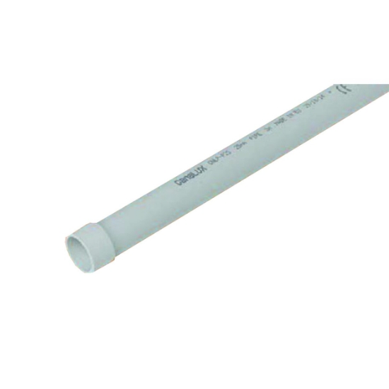 Imagine TUB RIGID PVC cu MUFA D:16 320N GRI 3m/buc