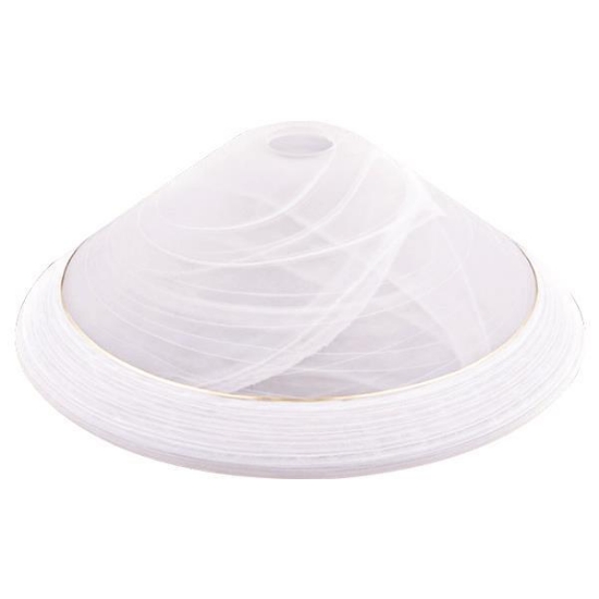 Imagine Pandantiv din sticlă Ø450mm piesă de schimb alb Arte Illumina Sophie