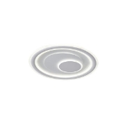 Imagine Lumină de plafon metal-plastic LED 60W 3300Lm 3CCT (3000-4000-6500K) 510X60mm Alb Arte Illumina Motivo
