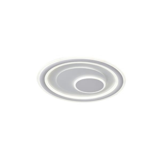 Imagine Lumină de plafon metal-plastic LED 60W 3300Lm 3CCT (3000-4000-6500K) 510X60mm Alb Arte Illumina Motivo