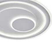 Imagine Lumină de plafon metal-plastic LED 60W 3300Lm 3CCT (3000-4000-6500K) 510X60mm Alb Arte Illumina Motivo