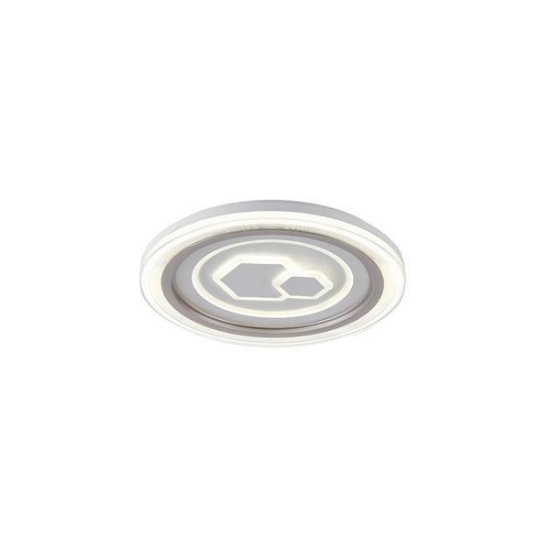 Imagine Lumină de tavan metal-plastic LED 60W 5220Lm 3CCT(3000-4000-6500K) 490X50mm alb Arte Illumina Motivo