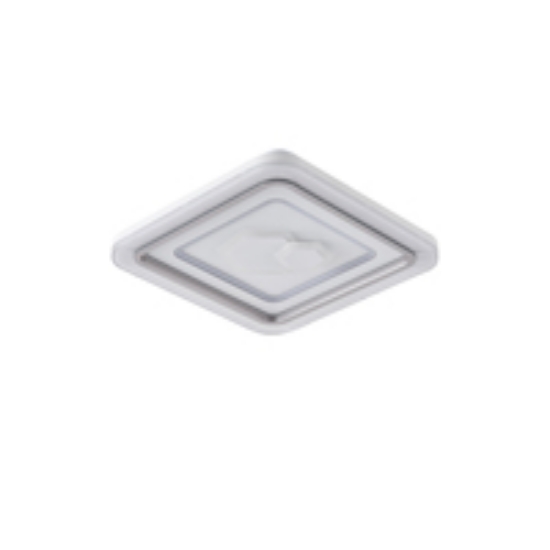 Imagine Lumină de tavan metal-plastic LED 60W 4680Lm 3CCT (3000-4000-6000K) Ø490X50mm alb Arte Illumina Motivo