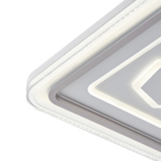 Imagine Lumină de tavan metal-plastic LED 60W 4680Lm 3CCT (3000-4000-6000K) Ø490X50mm alb Arte Illumina Motivo