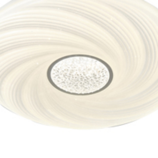 Imagine Lumină de plafon metal-plastic LED 60W 5580Lm 3CCT (3000-4000-6500K) 480X75mm Alb Arte Illumina Triano