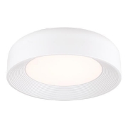 Imagine Lumină de tavan metal-acril LED 30W 2262Lm 3000K Ø400X100mm alb ARTE ILLUMINA UPON