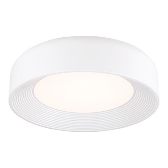 Imagine Lumină de tavan metal-acril LED 30W 2262Lm 3000K Ø400X100mm alb ARTE ILLUMINA UPON