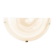 Imagine Aplica de perete din sticlă 1X27 Max 15W 300mm transparent-bronz Arte Illumina Eris