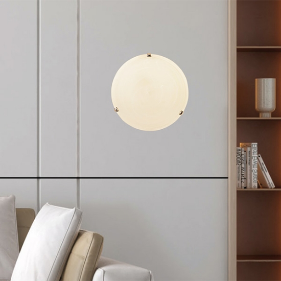 Imagine Lumină de tavan cu sticlă 1xE27 max 15W Ø300mm transparent-bronz ARTE ILLUMINA ERIS