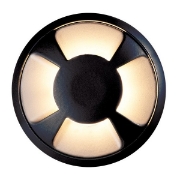 Imagine Pendul pentru podea 4F LED 3W IP65 12V Ø68X24mm Pro Black Arte Illumina